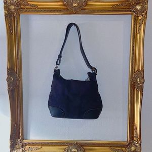 Vinatge Coach black mini shoulder bag